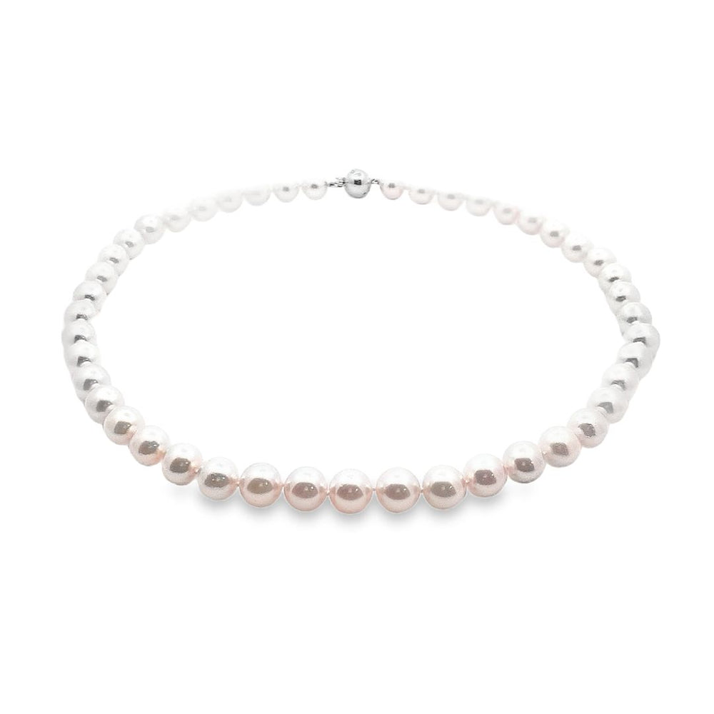 Akoya Pearl Necklace 9.0-9.5mm AA+ Quality