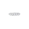 GIA 1.00ct E/SI1 5 Stone Diamond Ring set in Platinum