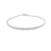 2.20ct Diamond Line Bracelet in 18ct White Gold