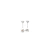 GIA 2.00ct K/SI2 Diamond Stud Earrings Set In 18ct White Gold