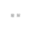 GIA 2.00ct K/SI2 Diamond Stud Earrings Set In 18ct White Gold