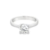 GIA 1.00ct M/SI1 Round Brilliant Cut Diamond Solitaire set in Platinum