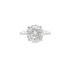 4.20ct H/I1 Round Brilliant Cut Diamond Solitaire set in Platinum