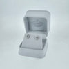 1.08ct Diamond Stud Earrings Set In 18ct White Gold