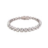 12.00ct Diamond Line Bracelet in 18ct White Gold