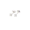 0.40ct Diamond Stud Earrings Set In 18ct White Gold