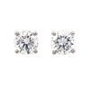 10.03ct Diamond Stud Earrings Set In Platinum