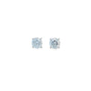 1.08ct Diamond Stud Earrings Set In 18ct White Gold