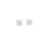 IGI 2.01ct D/VVS2 LAB Diamond Stud Earrings Set In 18ct White Gold