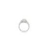 GIA 3.72ct Y-Z/VVS2 Cushion Cut Diamond Fancy Band Halo Ring Set in 18ct White Gold