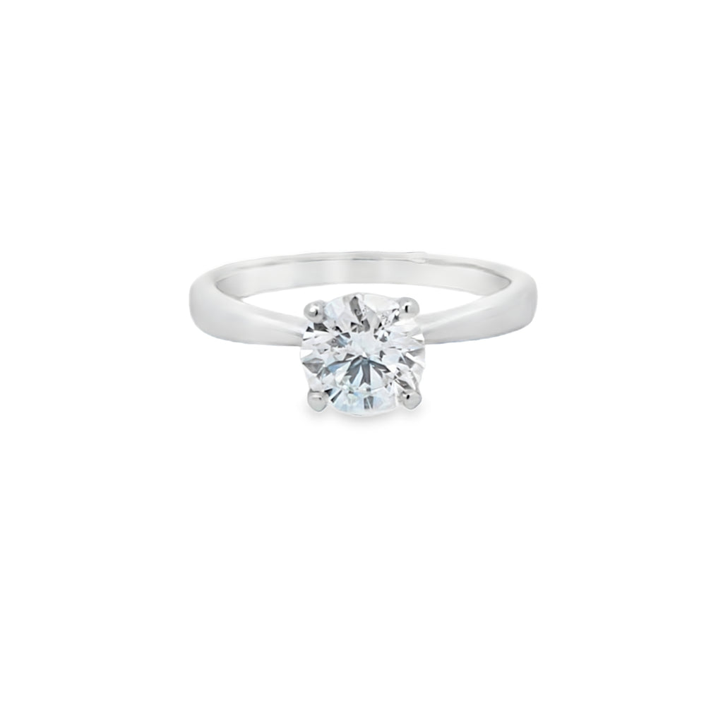 IGI 1.01ct D/VS2 LAB Diamond Solitaire set in Platinum