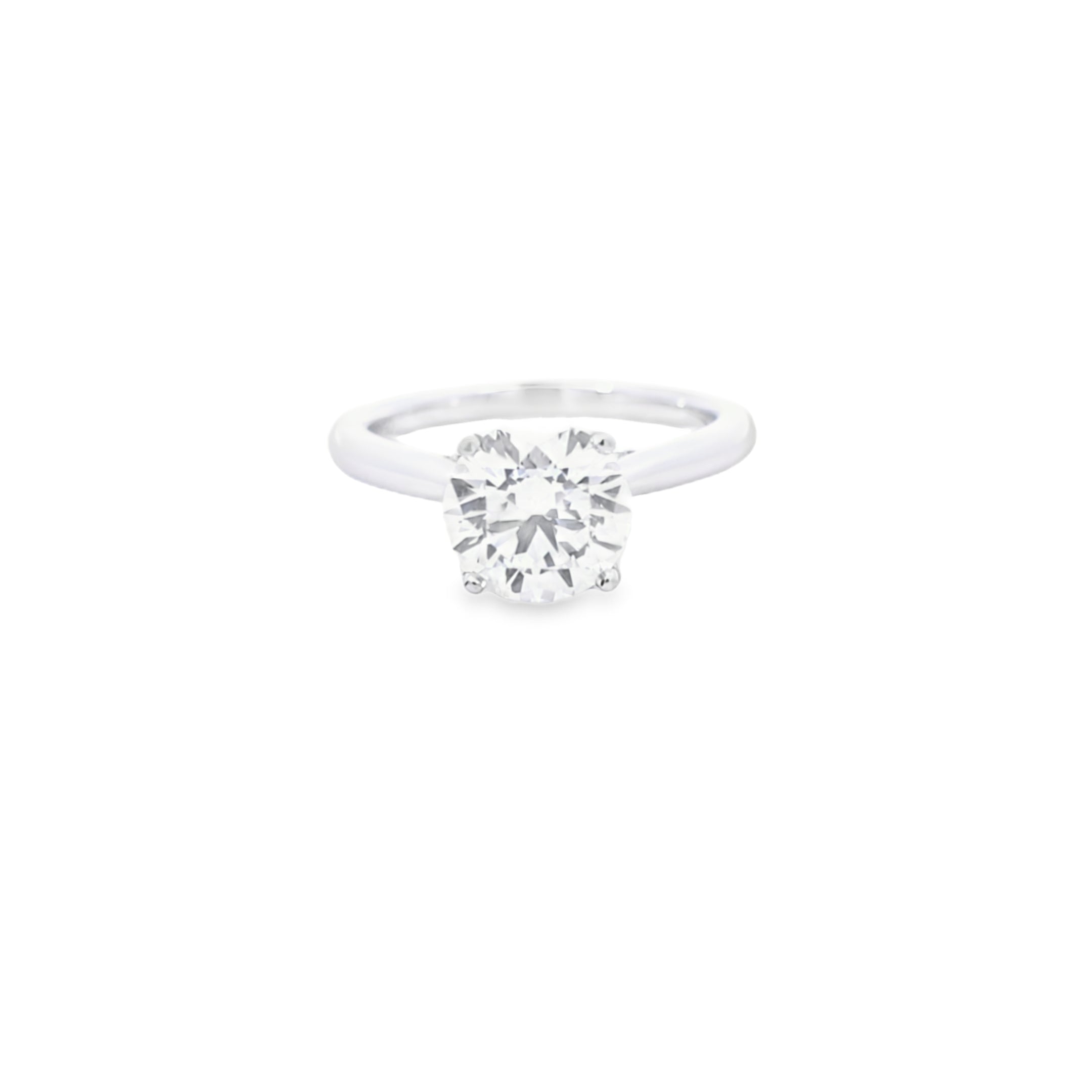 IGI 2.05ct D/VS2 LAB Diamond Solitaire Set In Platinum