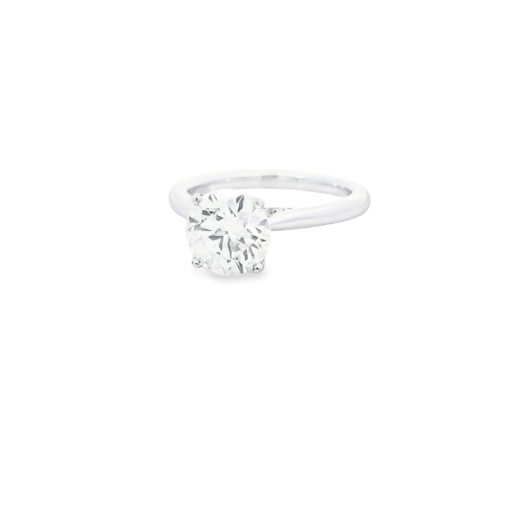 IGI 2.05ct D/VS2 LAB Diamond Solitaire Set In Platinum