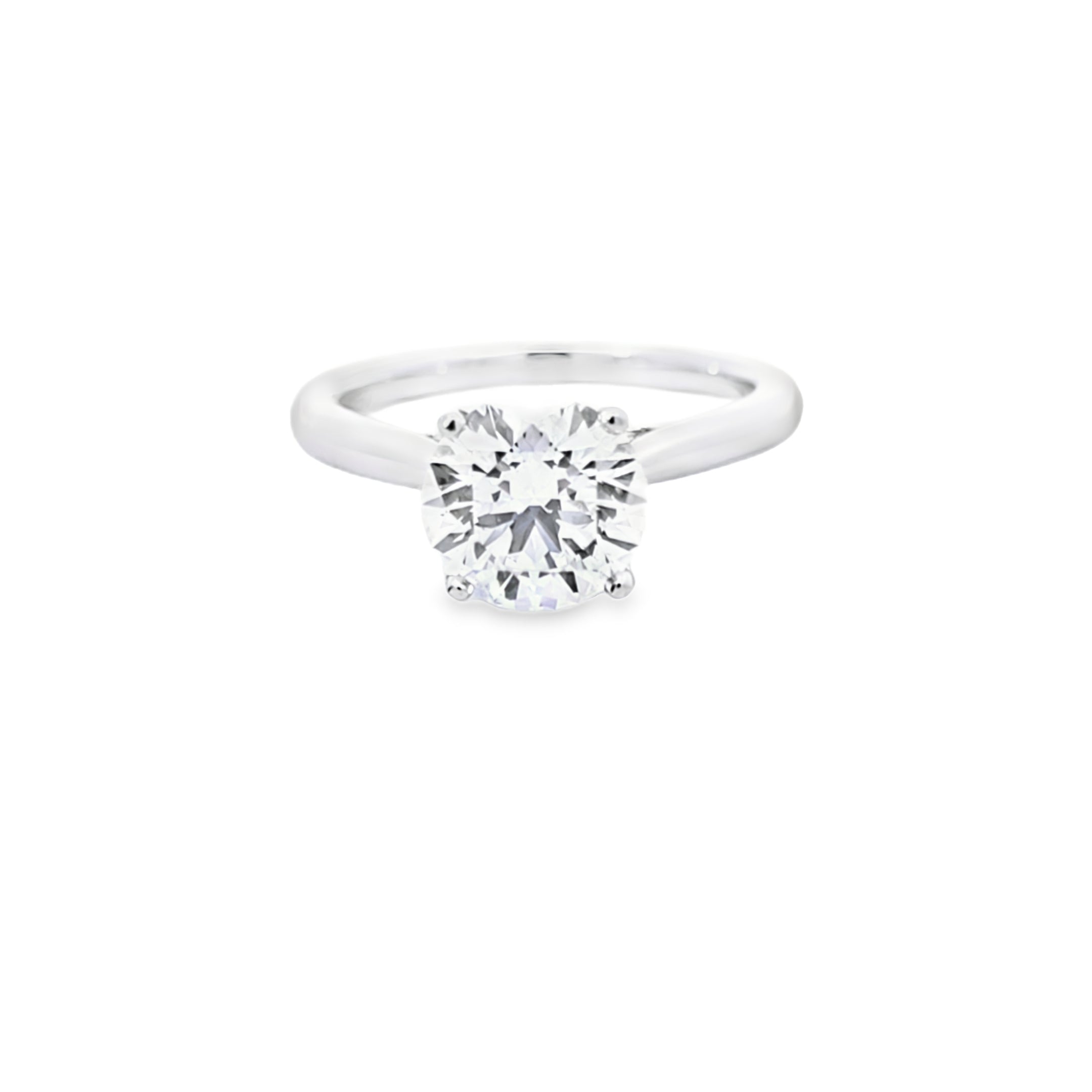 IGI 2.05ct D/VS2 LAB Diamond Solitaire Set In Platinum