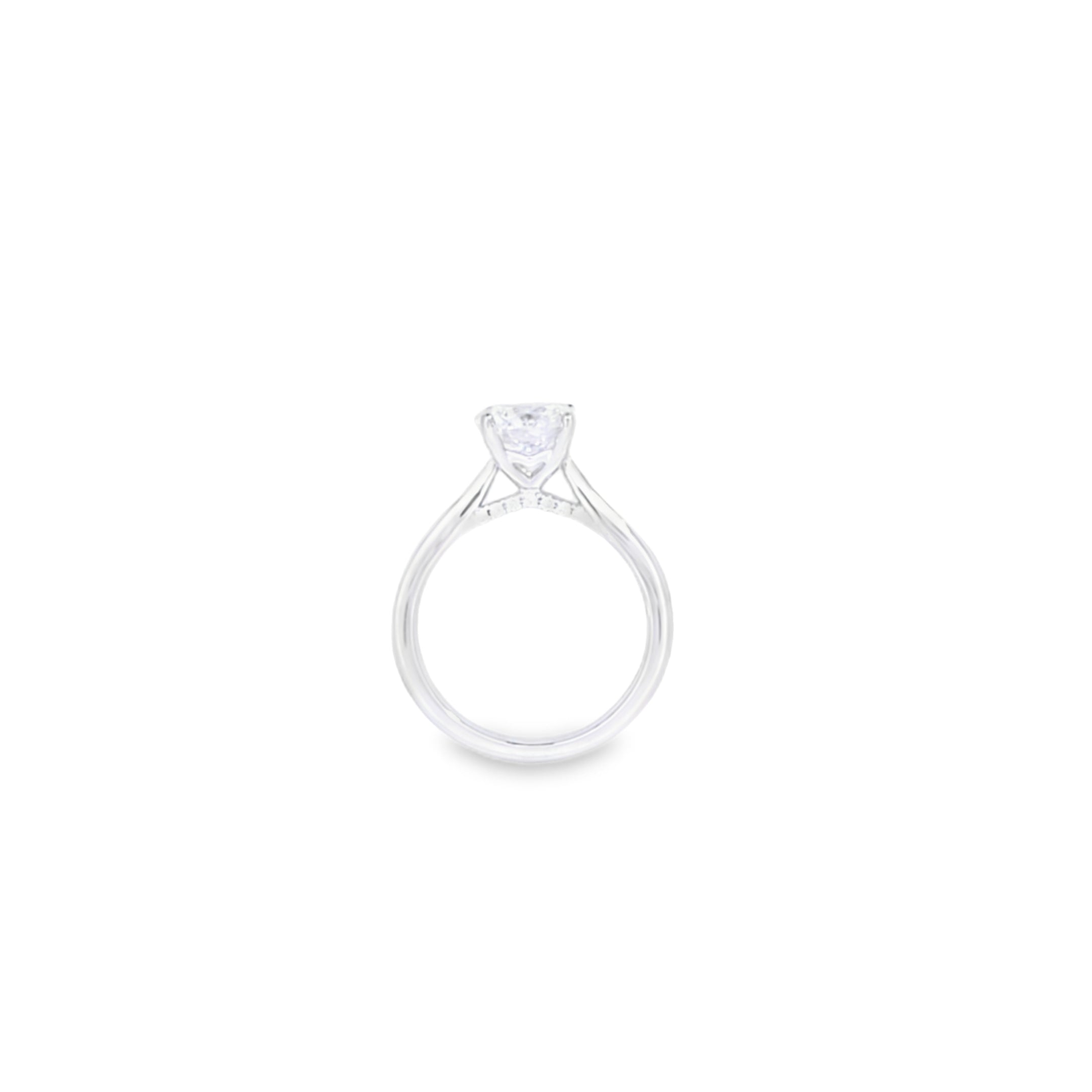 IGI 2.05ct D/VS2 LAB Diamond Solitaire Set In Platinum