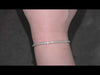 2.76ct Diamond Line Bracelet in 18ct White Gold