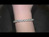 12.00ct Diamond Line Bracelet in 18ct White Gold