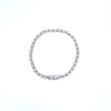 7.48ct Diamond Line Bracelet in 18ct White Gold