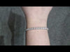 7.48ct Diamond Line Bracelet in 18ct White Gold